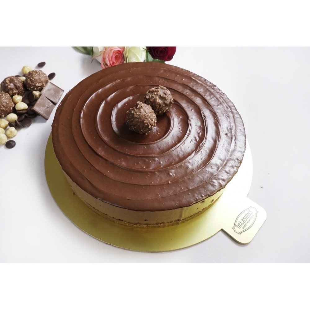 Ferrero Rocher Cold Cheese Cake