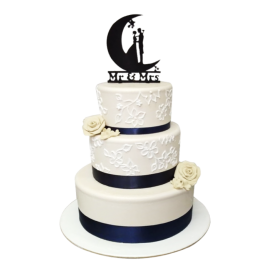MR. & MRS. 3 TIER CAKE 