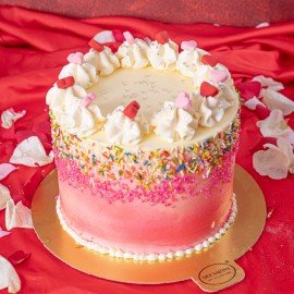 Sprinkled with Love Cake