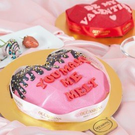 Half Pinata Cake | Small Heart Cake