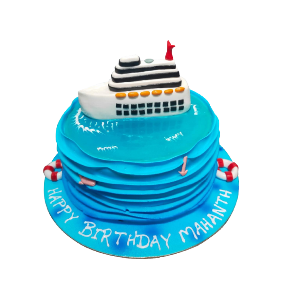 Boat & Sea Cake