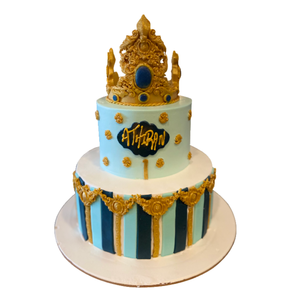 Crown Theme Cake