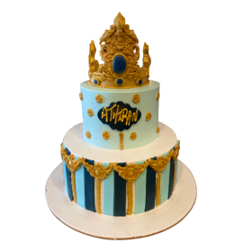 Crown Theme Cake