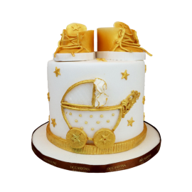 Cute Little Shoe Theme Cake 