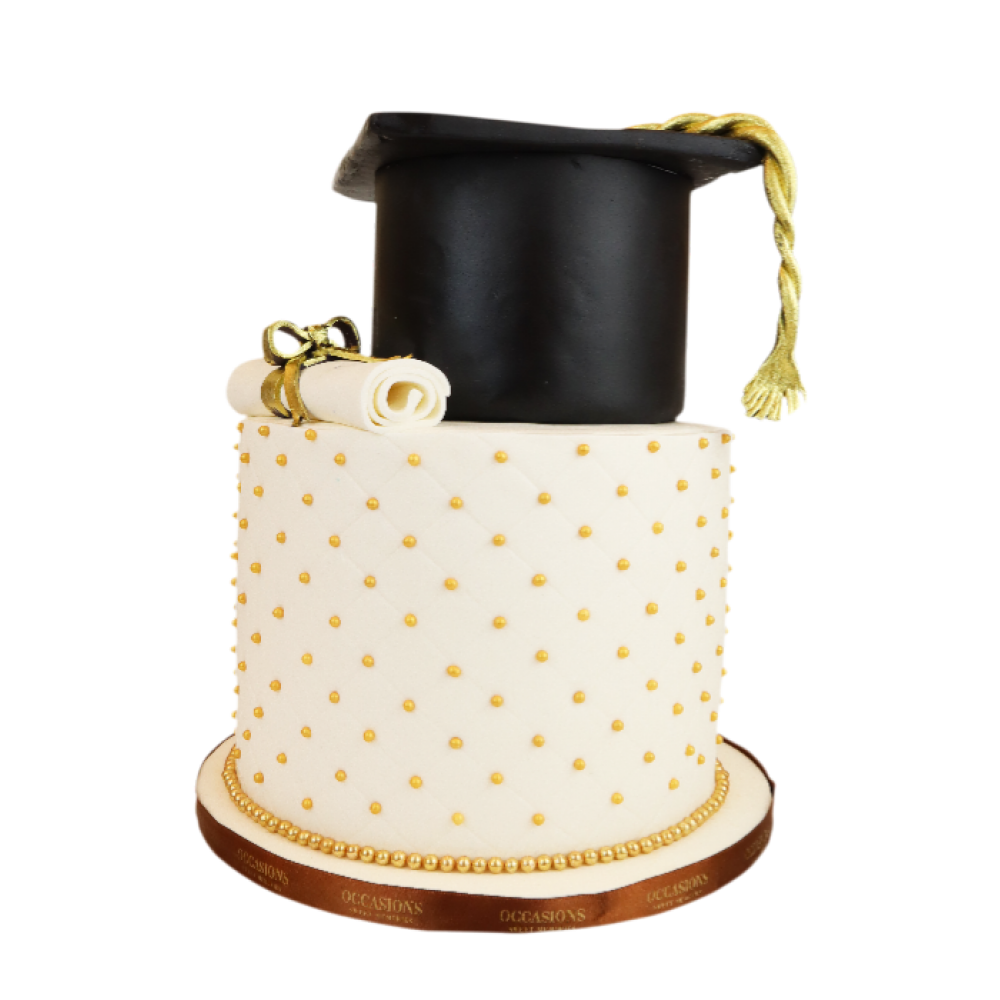 Graduation Theme Cake