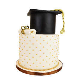 Graduation Theme Cake