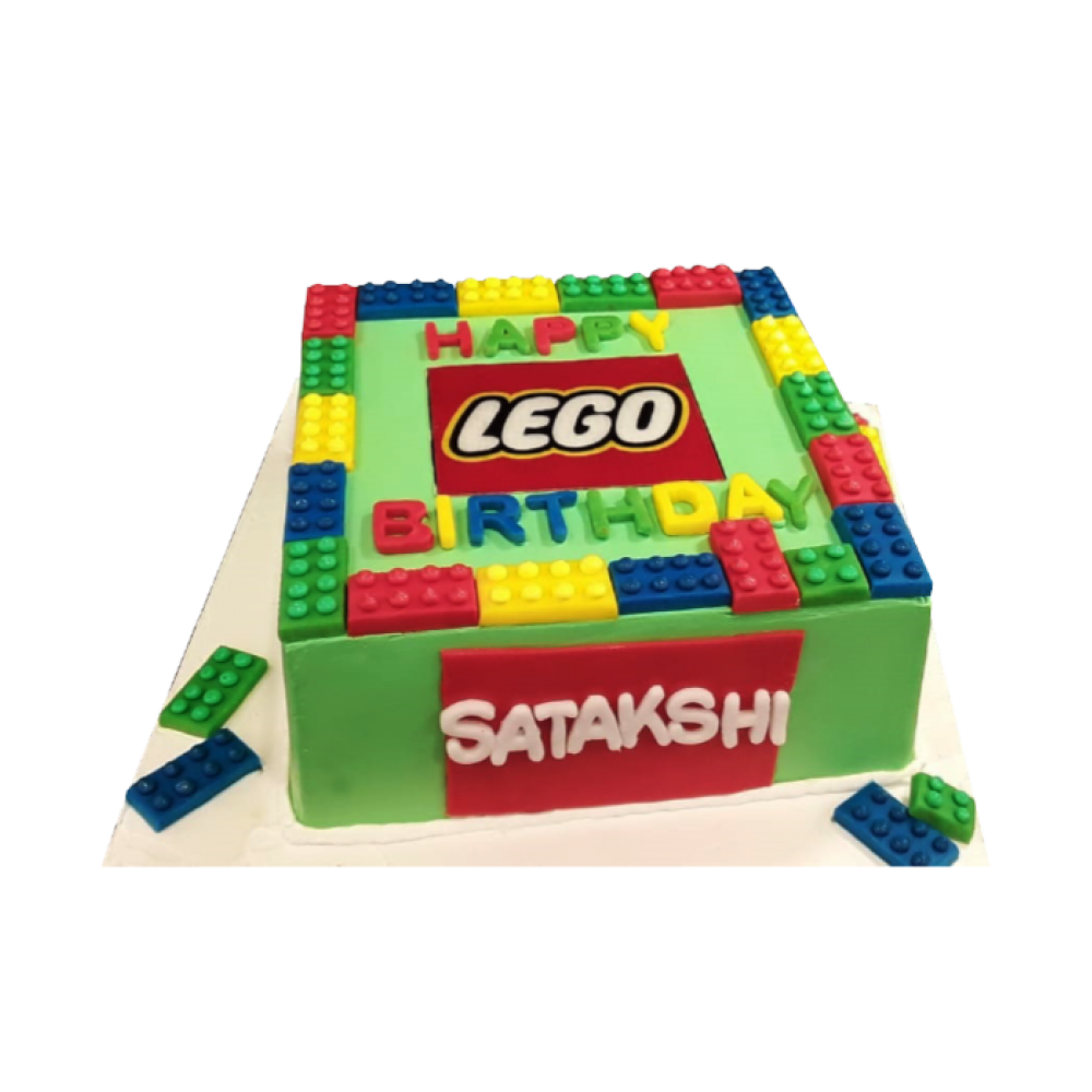 Lego Theme Cake