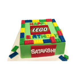 Lego Theme Cake