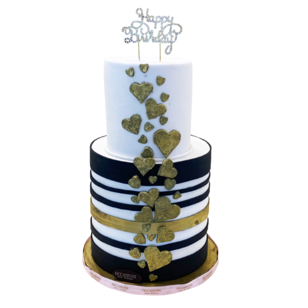 Small Heart Theme Cake