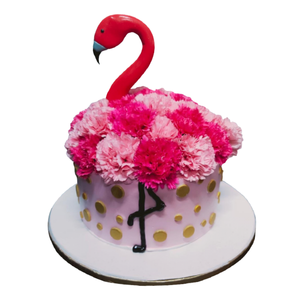 Swan Theme Cake