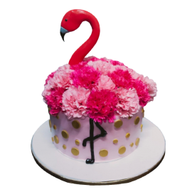 Swan Theme Cake