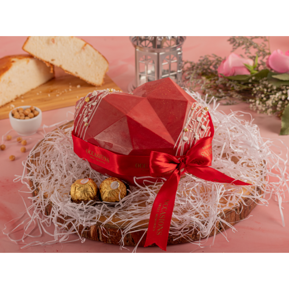 PINNATA CAKE Red Color