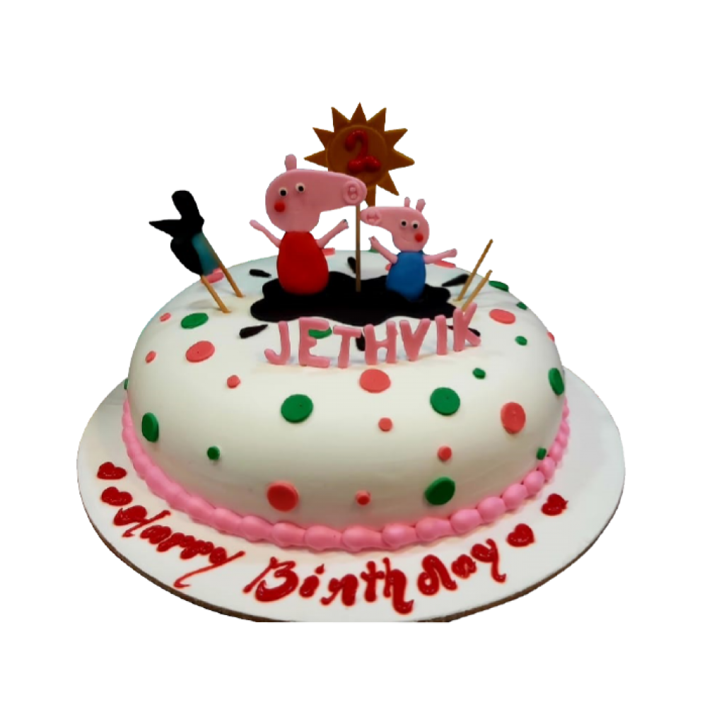Peppa Pig Cake - 3